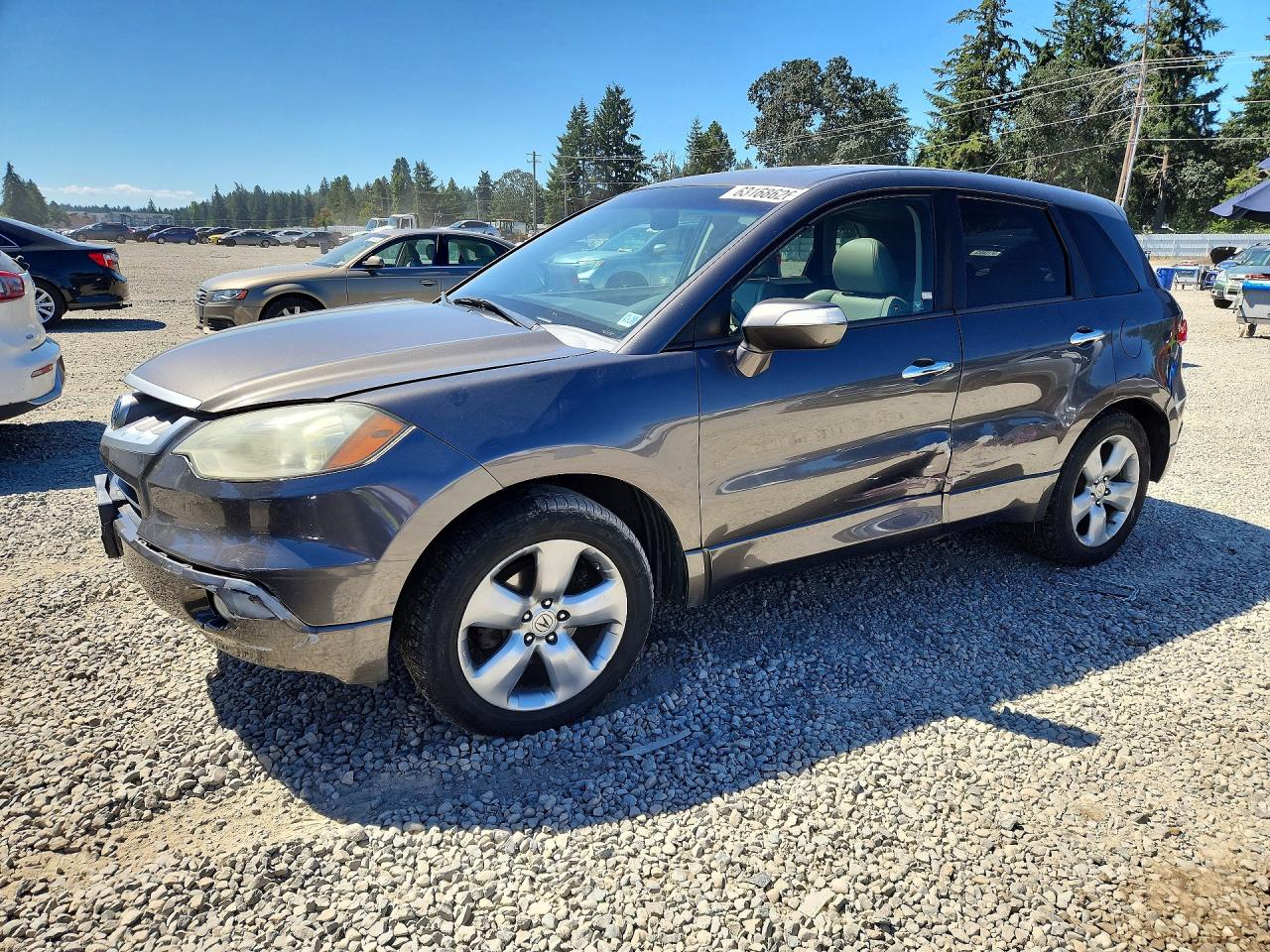 2007 Acura RDX, VIN 5J8TB18247A006263 — Side