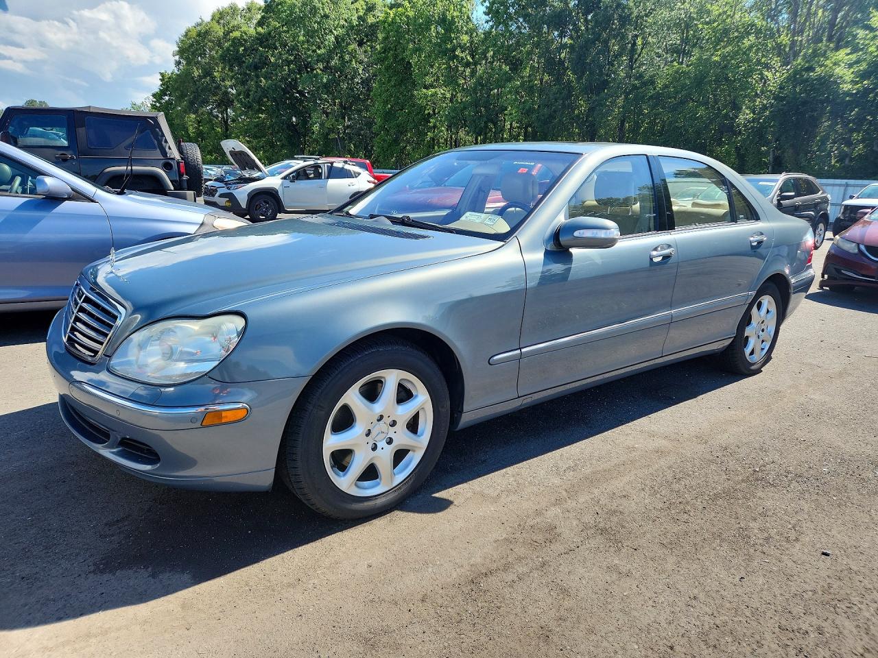 2004 Mercedes-Benz S 500, VIN WDBNG84J74A417228 — Мелкие вмятины и царапины