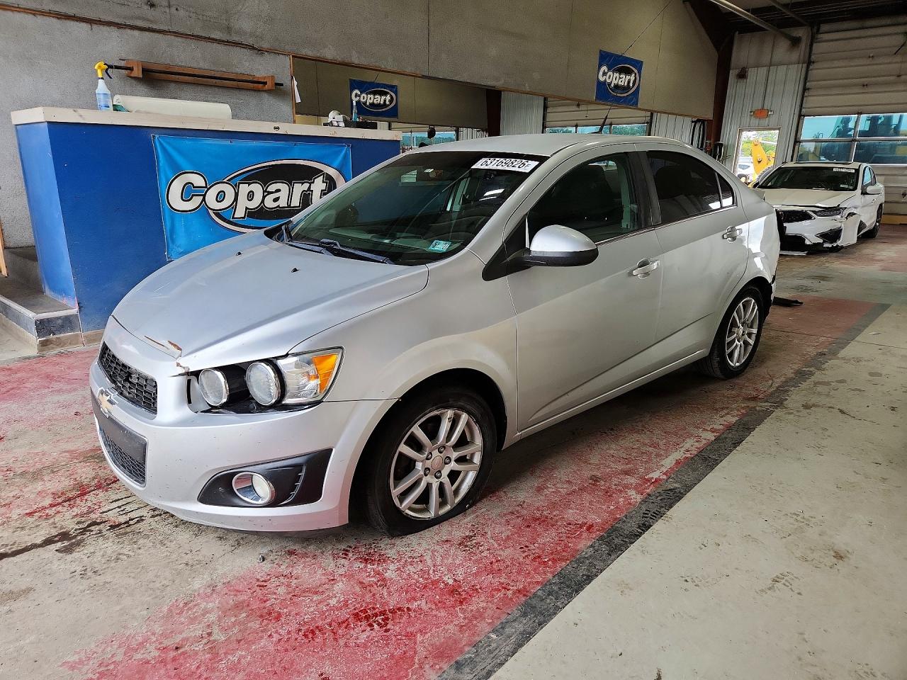 2013 Chevrolet Sonic LT, VIN 1G1JC5SH0D4244430 — Rear end