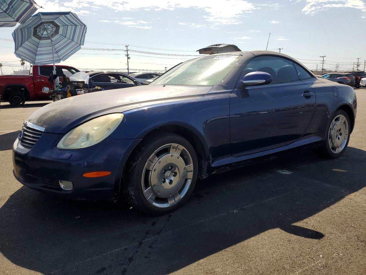 2002 Lexus SC 430, VIN JTHFN48Y620001846 — Front end