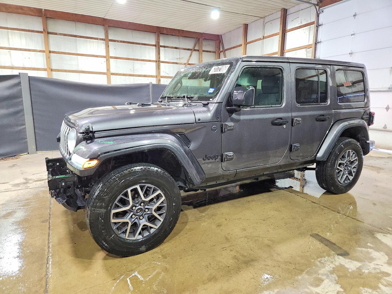 2025 Jeep Wrangler Sahara, VIN 1C4PJXEN3SW644293 — Front end