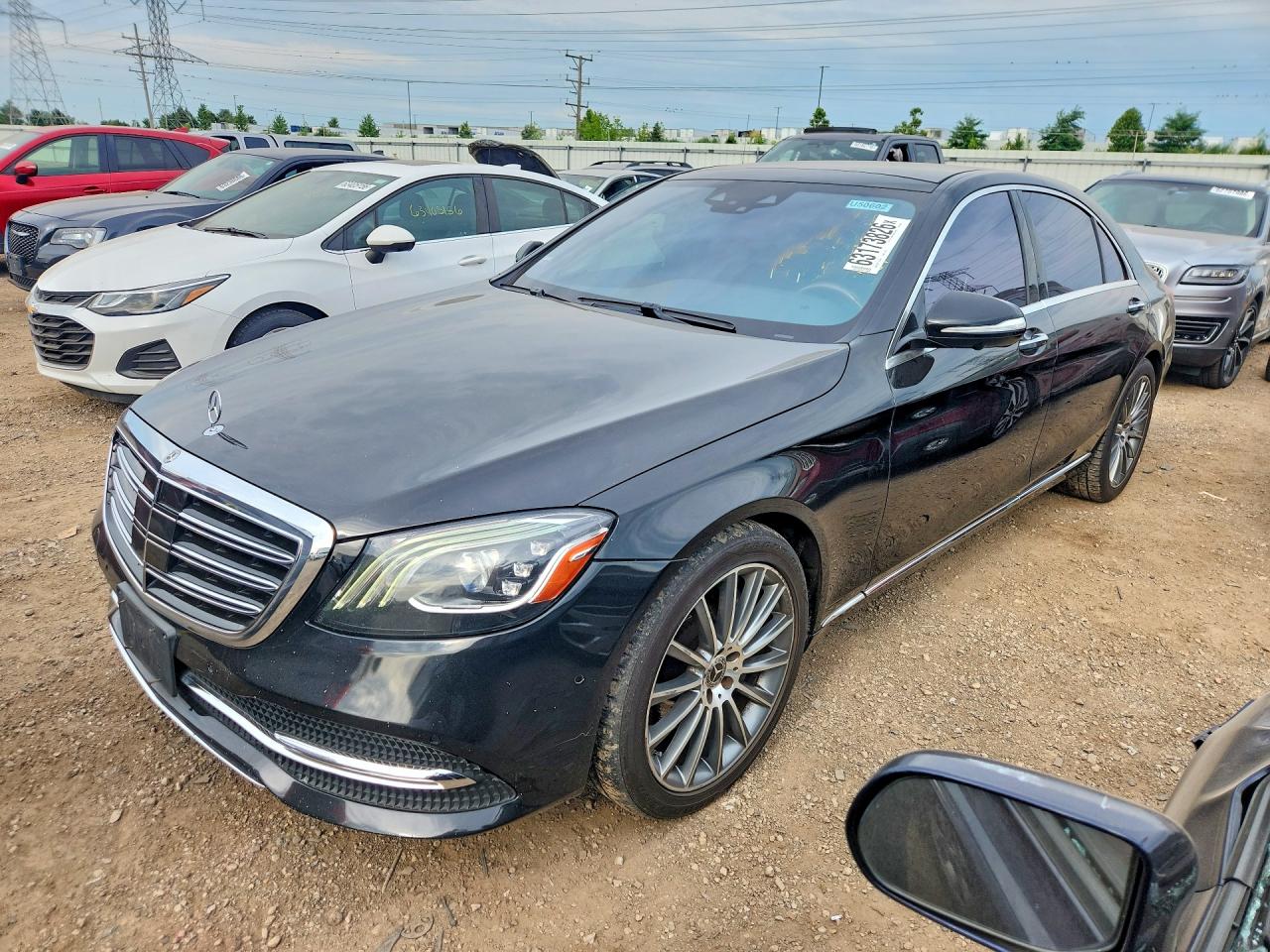 2018 Mercedes-Benz S 450, VIN WDDUG6EB8JA350987 — Minor dents and scratches
