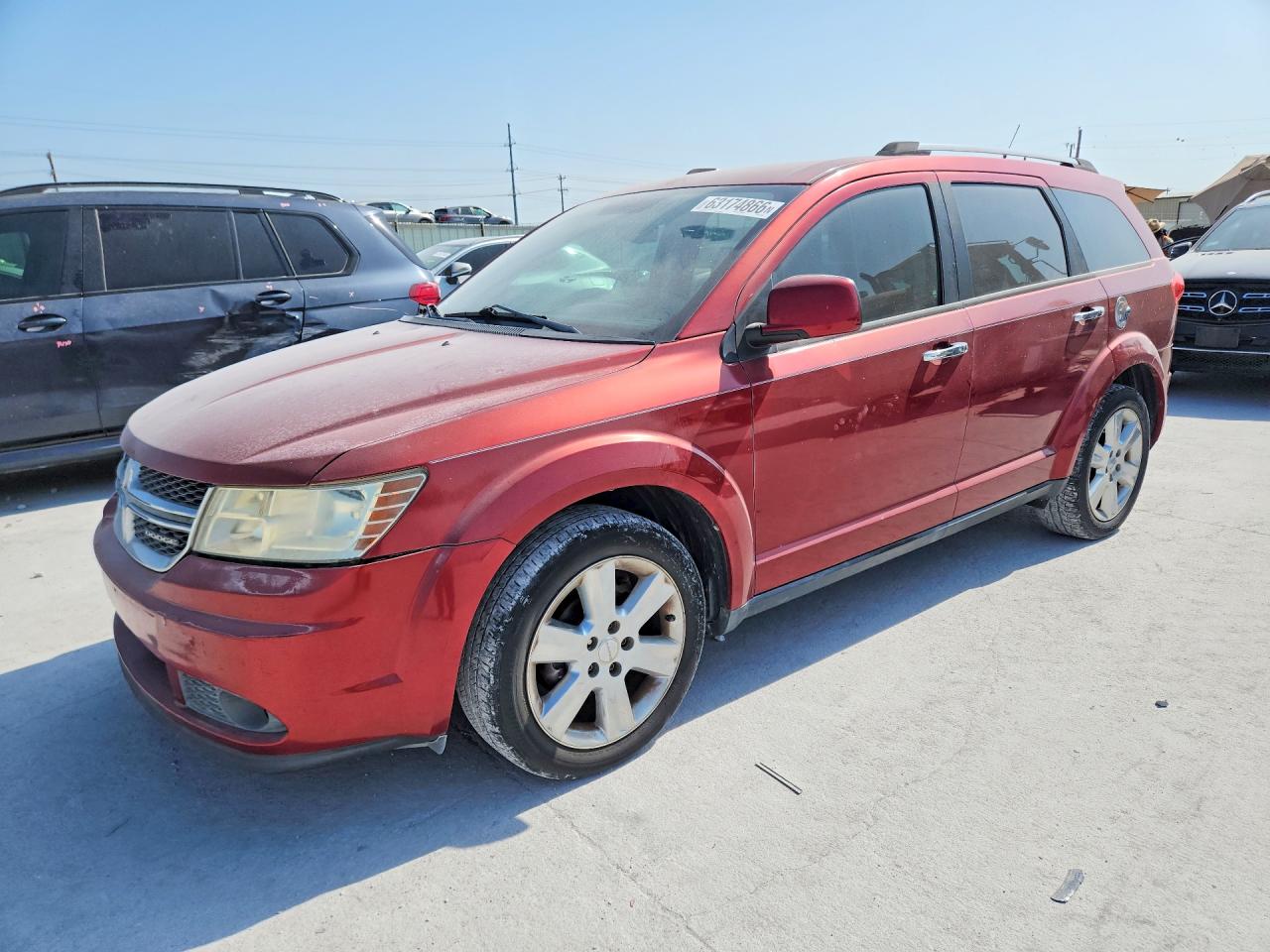 2011 Dodge Journey Crew, VIN 3D4PG3FG0BT506520 — Front end
