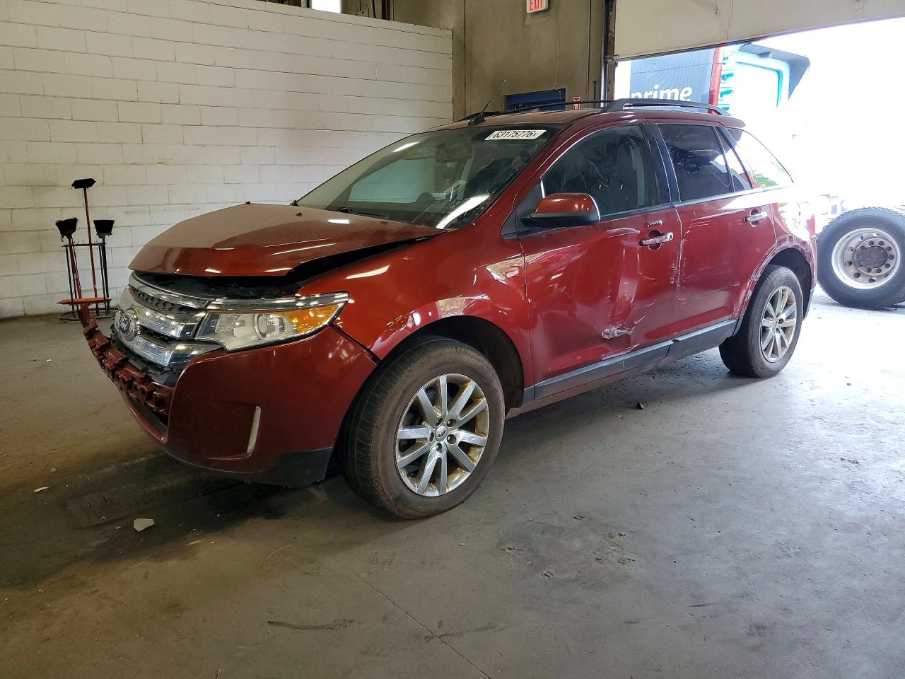 2014 Ford Edge SEL, VIN 2FMDK3JC6EBB62612 — Front end