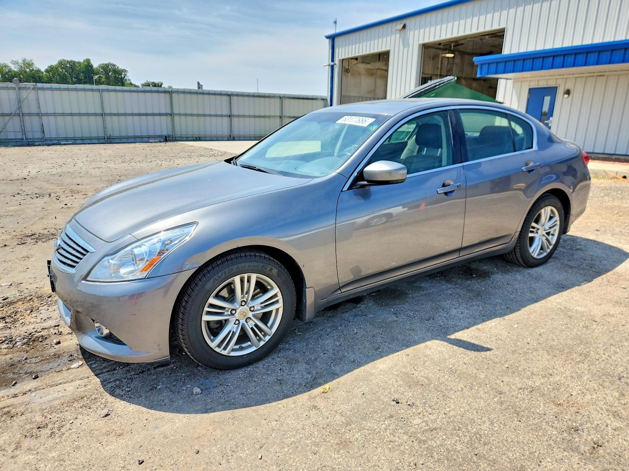 2013 Infiniti G37 x, VIN JN1CV6AR4DM770010 — Rear end