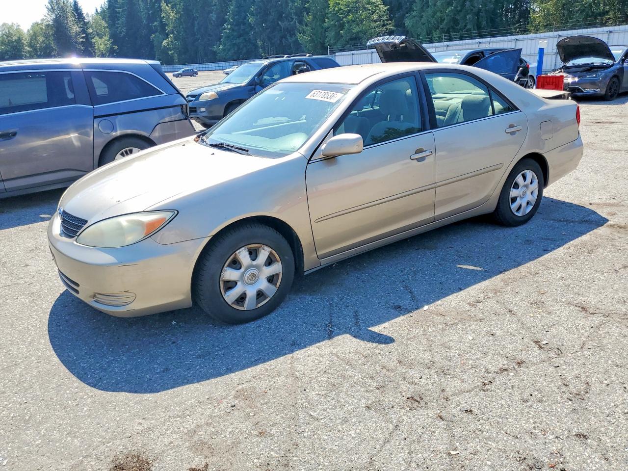 2004 Toyota Camry LE, VIN 4T1BE32K54U903622 — Rear end