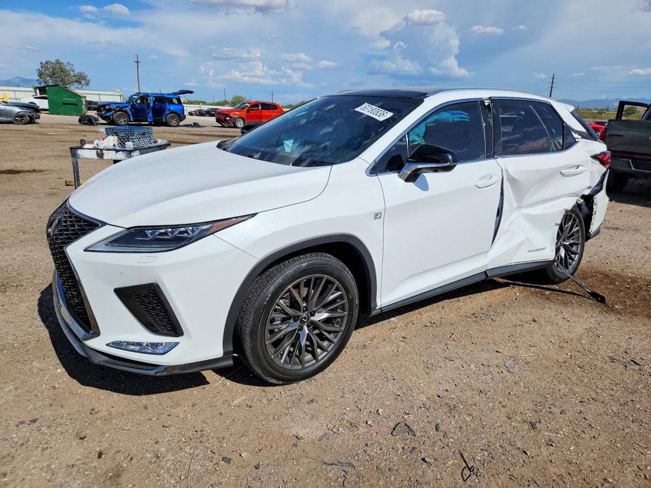 2022 Lexus RX 450h F Sport, VIN 2T2YGMDA4NC085197 — Mechanical
