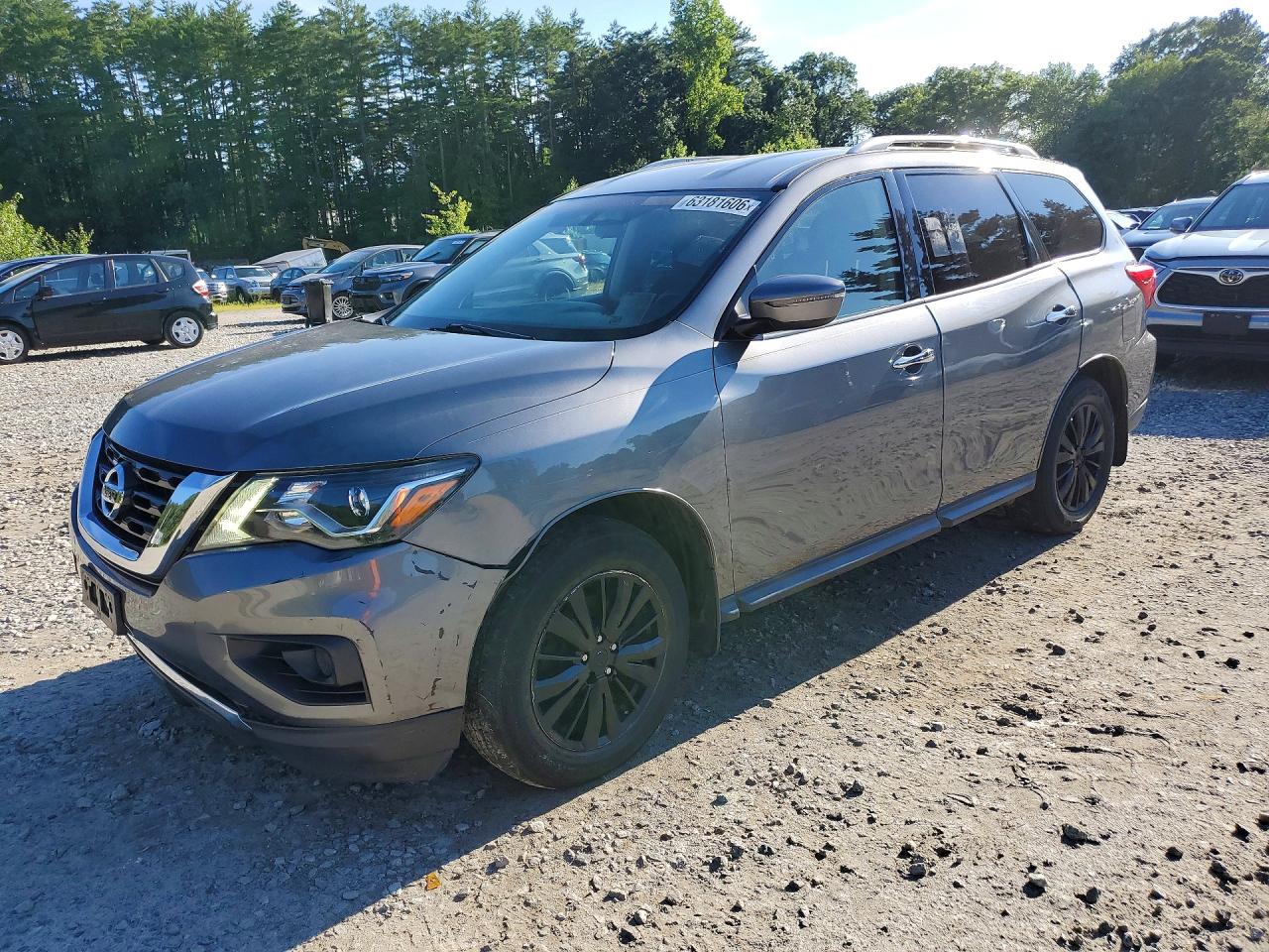 2019 Nissan Pathfinder SL, VIN 5N1DR2MM6KC588760 — Minor dents and scratches