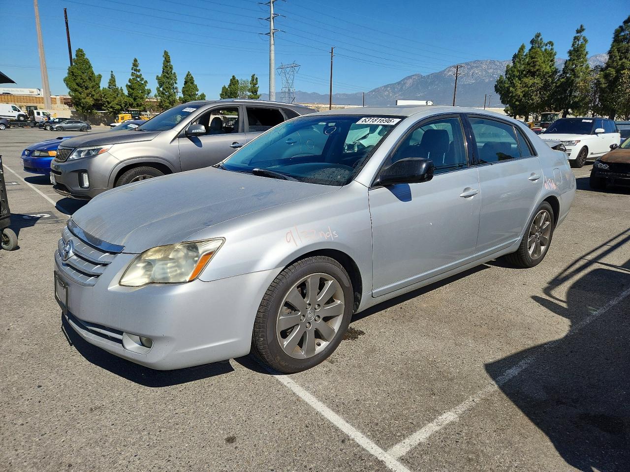 2007 Toyota Avalon XLS, VIN 4T1BK36B57U229706 — Rear end