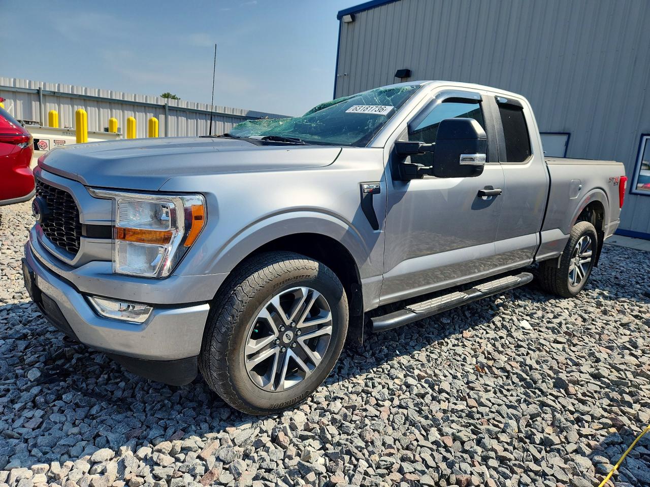 2022 Ford F-150 XL, VIN 1FTEX1EP2NKE61676 — Roof