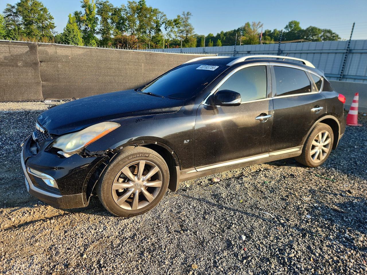 2017 Infiniti QX50, VIN JN1BJ0RP5HM385097 — Front end