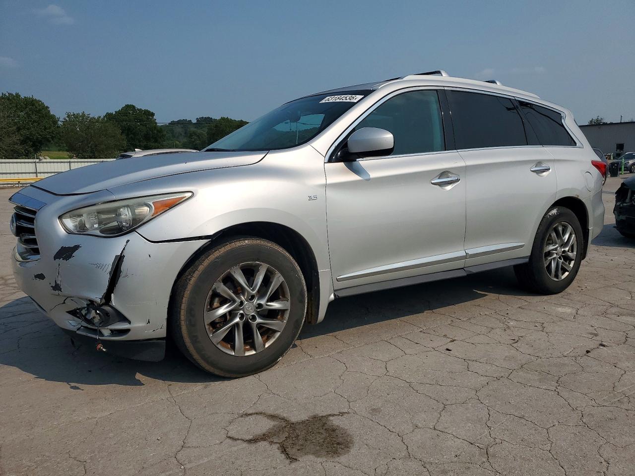 2014 Infiniti QX60, VIN 5N1AL0MM2EC520758 — Front end