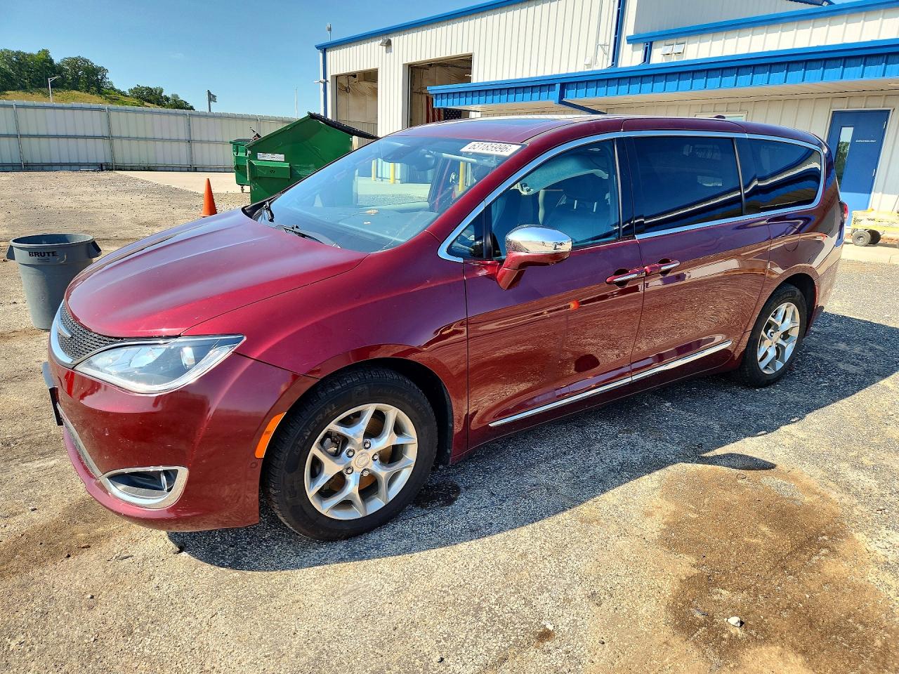 2017 Chrysler Pacifica Limited, VIN 2C4RC1GG9HR812728 — Hail