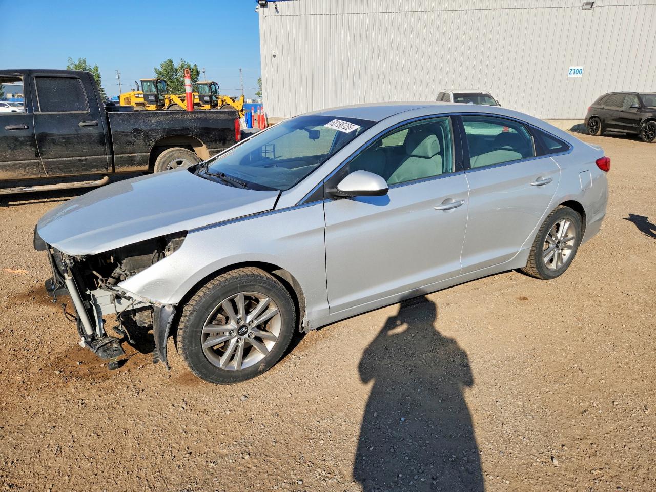 2015 Hyundai Sonata SE, VIN 5NPE24AF8FH191043 — Undercarriage