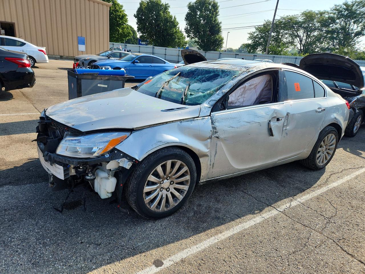 2012 Buick Regal Premium 1, VIN 2G4GS5EKXC9127019 — Rollover