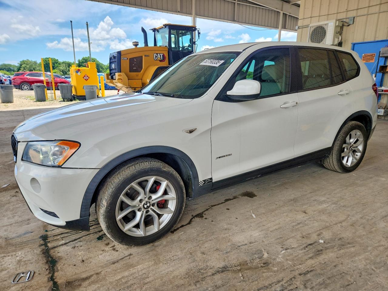 2012 BMW X3 35i, VIN 5UXWX7C51CL975372 — Механическое