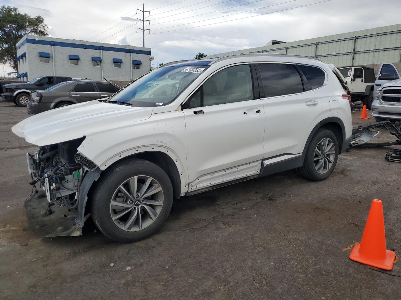 2019 Hyundai Santa Fe Ultimate, VIN 5NMS53AD5KH068536 — Rejected repair