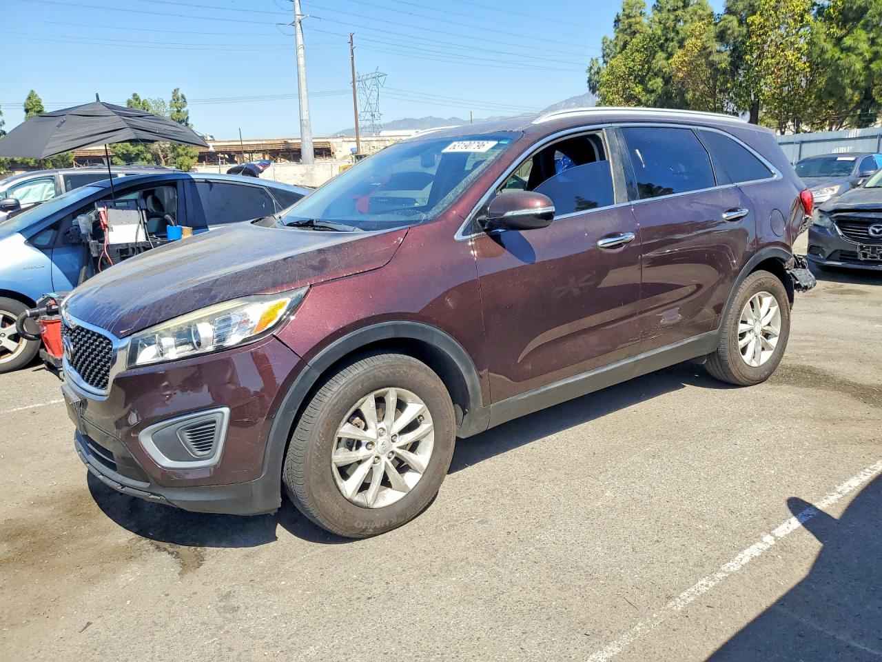 2016 Kia Sorento LX, VIN 5XYPG4A52GG010593 — All over