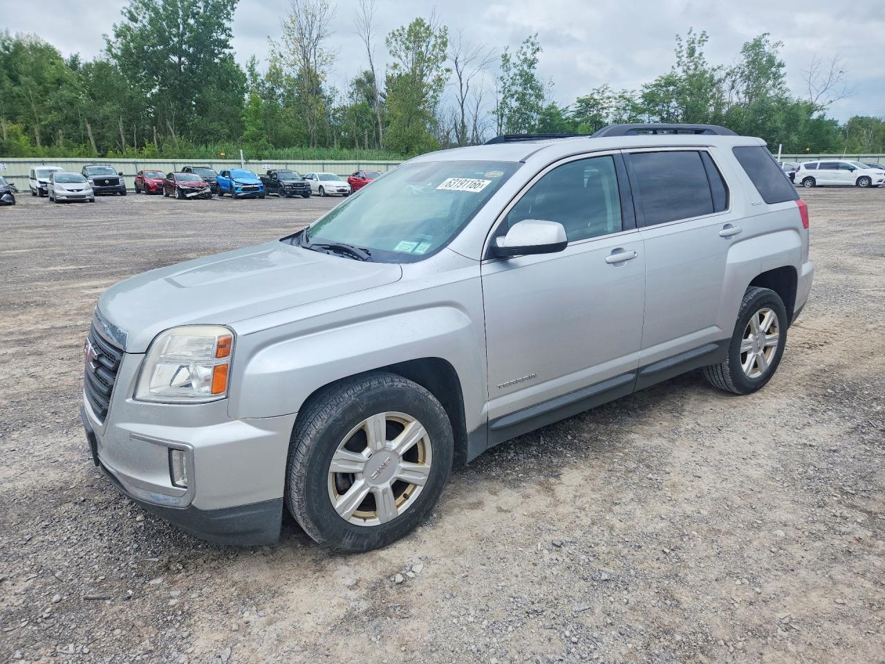 2016 GMC Terrain SLE, VIN 2GKFLTE39G6141872 — Side