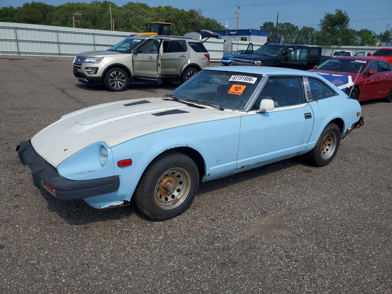 1981 Datsun 280ZX 2+2, VIN JN1HZ06S4BX400206 — Перед