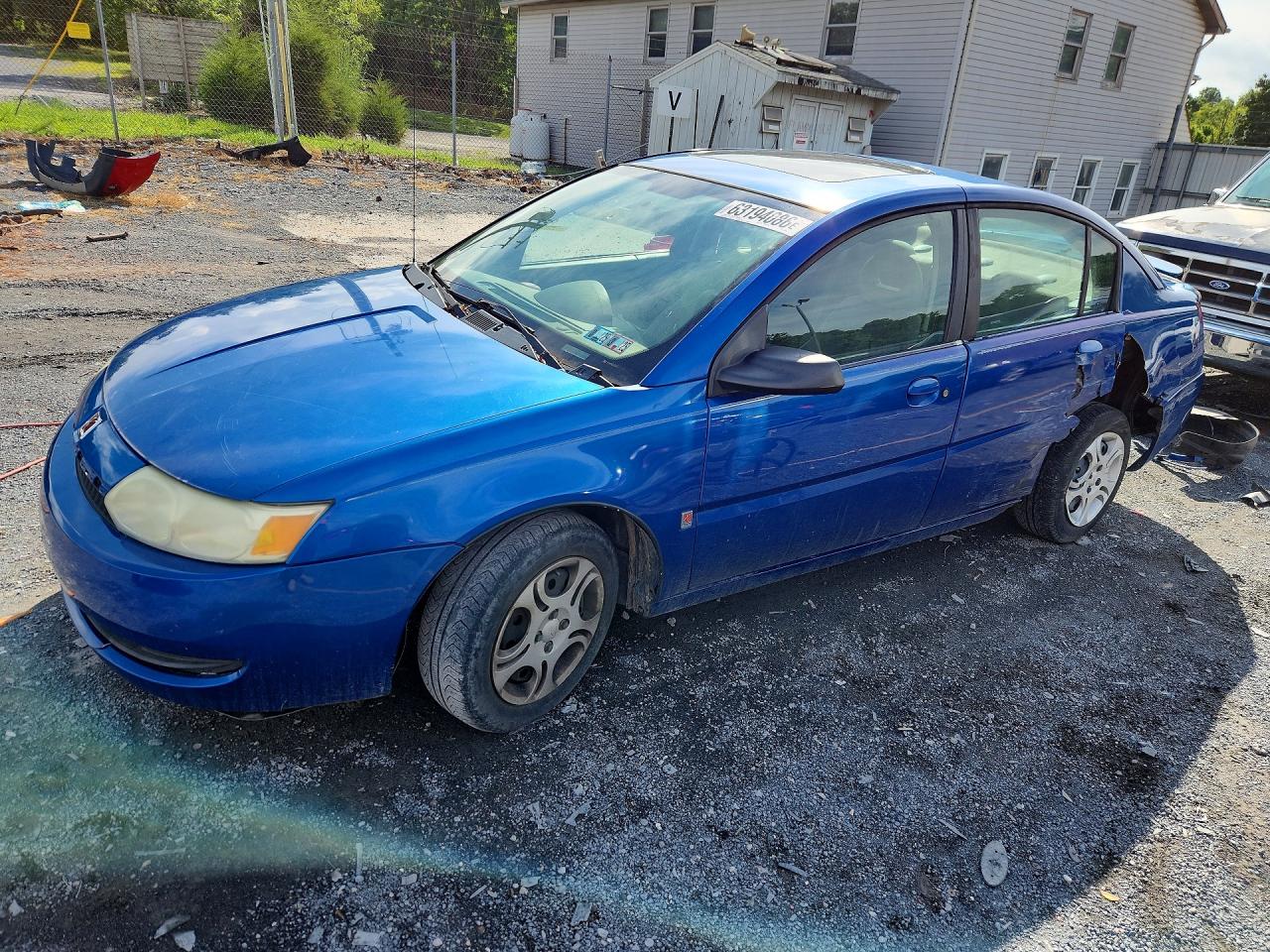 2003 Saturn ION ION 2, VIN 1G8AJ52FX3Z163555 — Бок