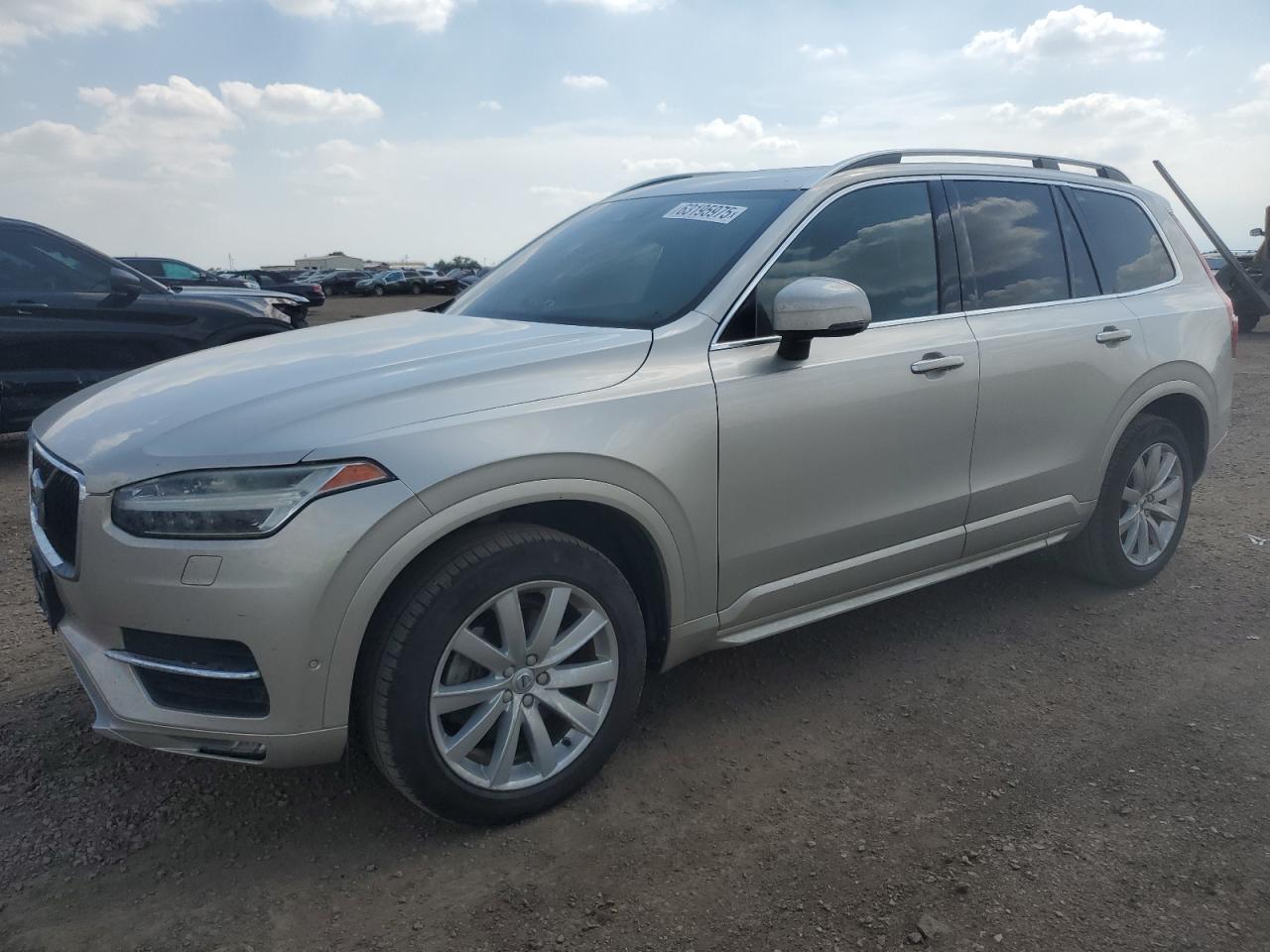 2016 Volvo XC90 T6 Momentum, VIN YV4A22PK5G1038813 — Interior fire