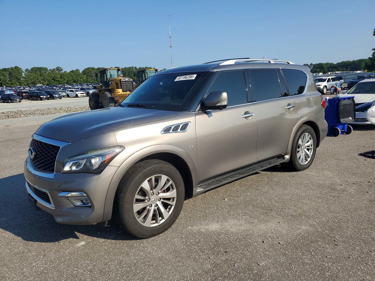2015 Infiniti QX80, VIN JN8AZ2NFXF9573709 — Minor dents and scratches