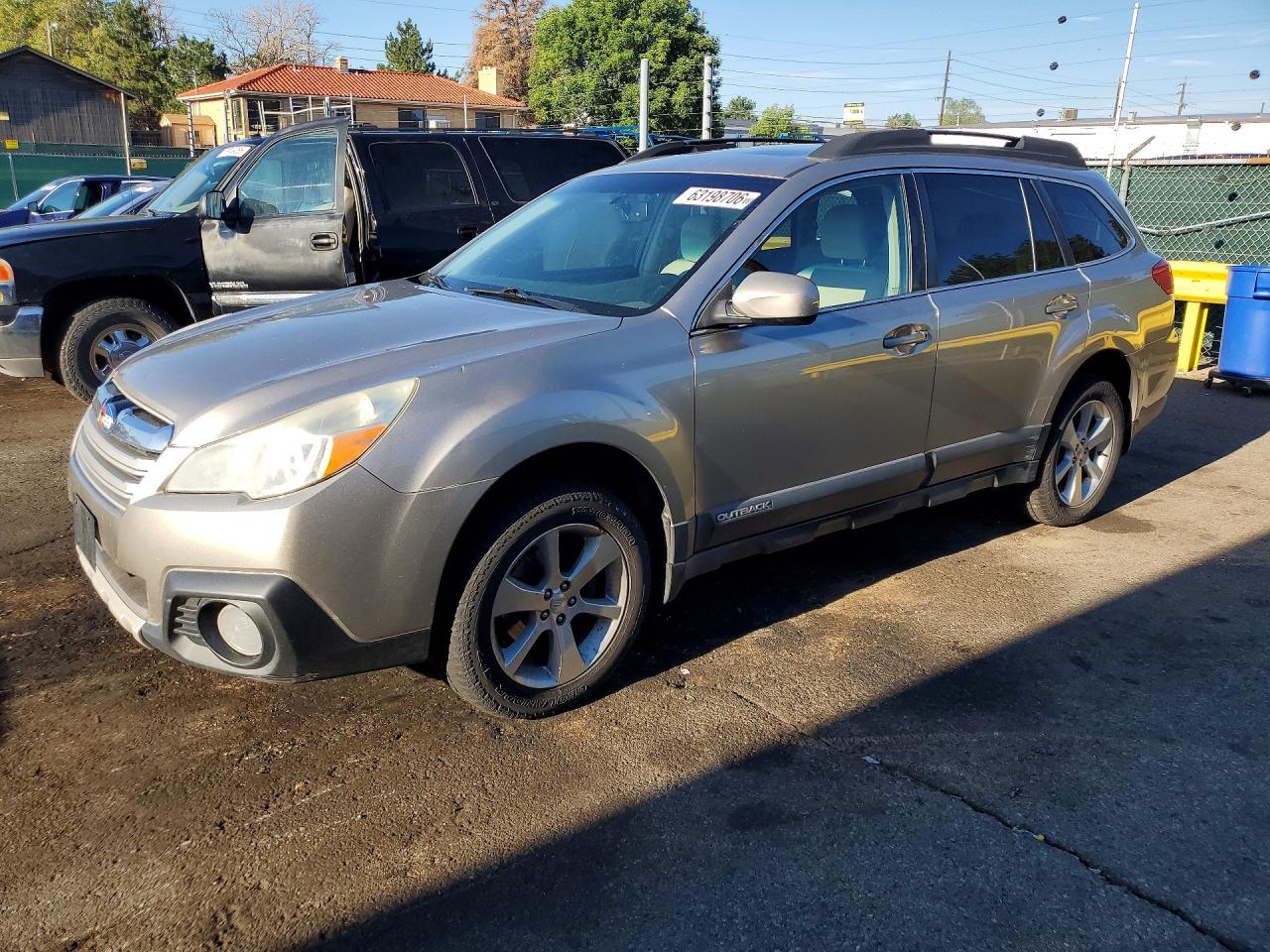 2014 Subaru Outback Limited, VIN 4S4BRBLC8E3267548 — Hail