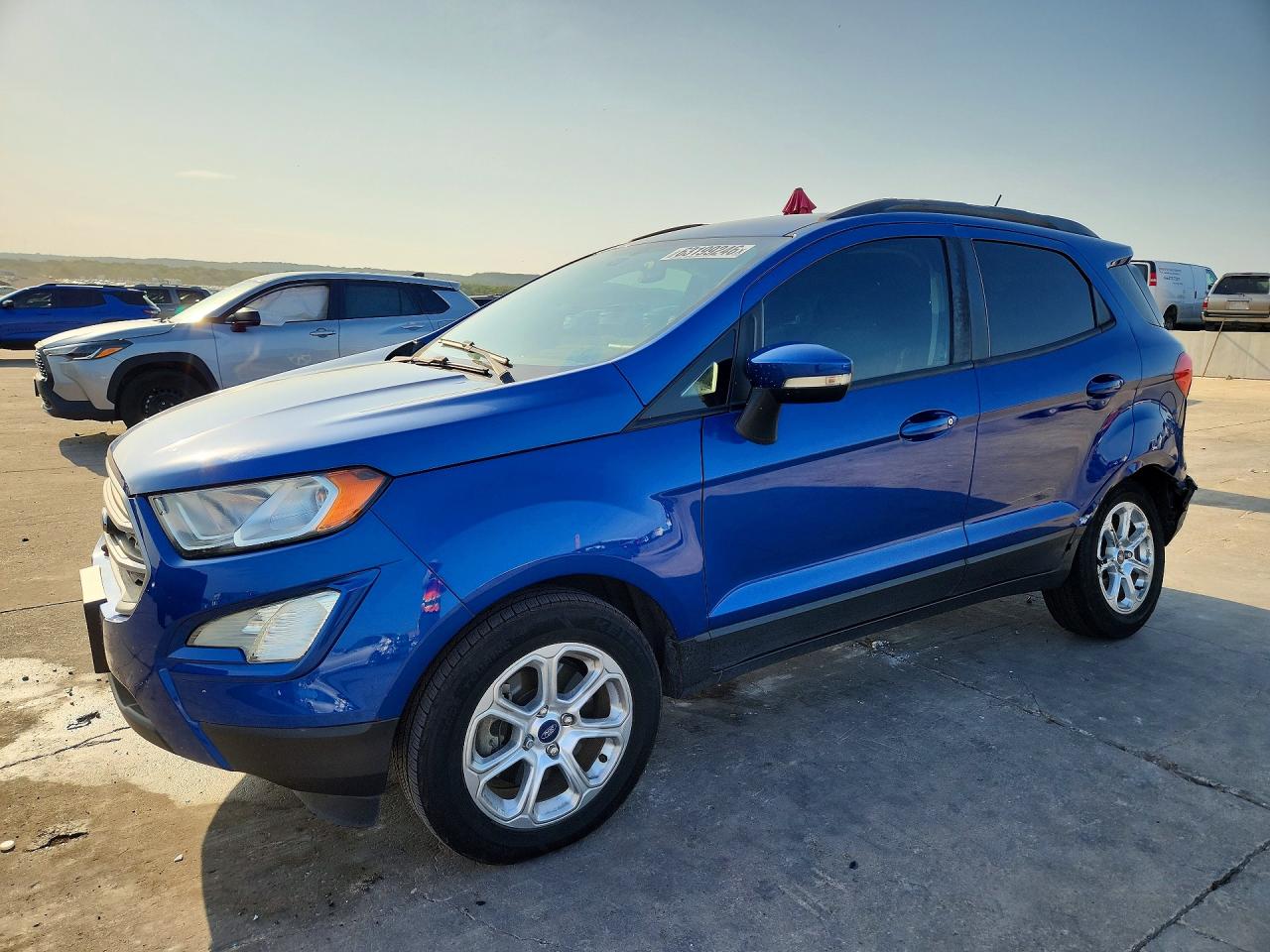 2020 Ford EcoSport SE, VIN MAJ3S2GE6LC346857 — Rear end