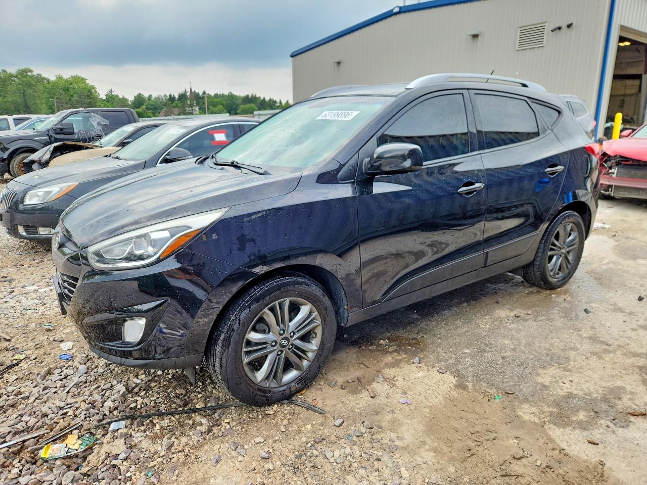 2015 Hyundai Tucson SE, VIN KM8JUCAG2FU102614 — Hail