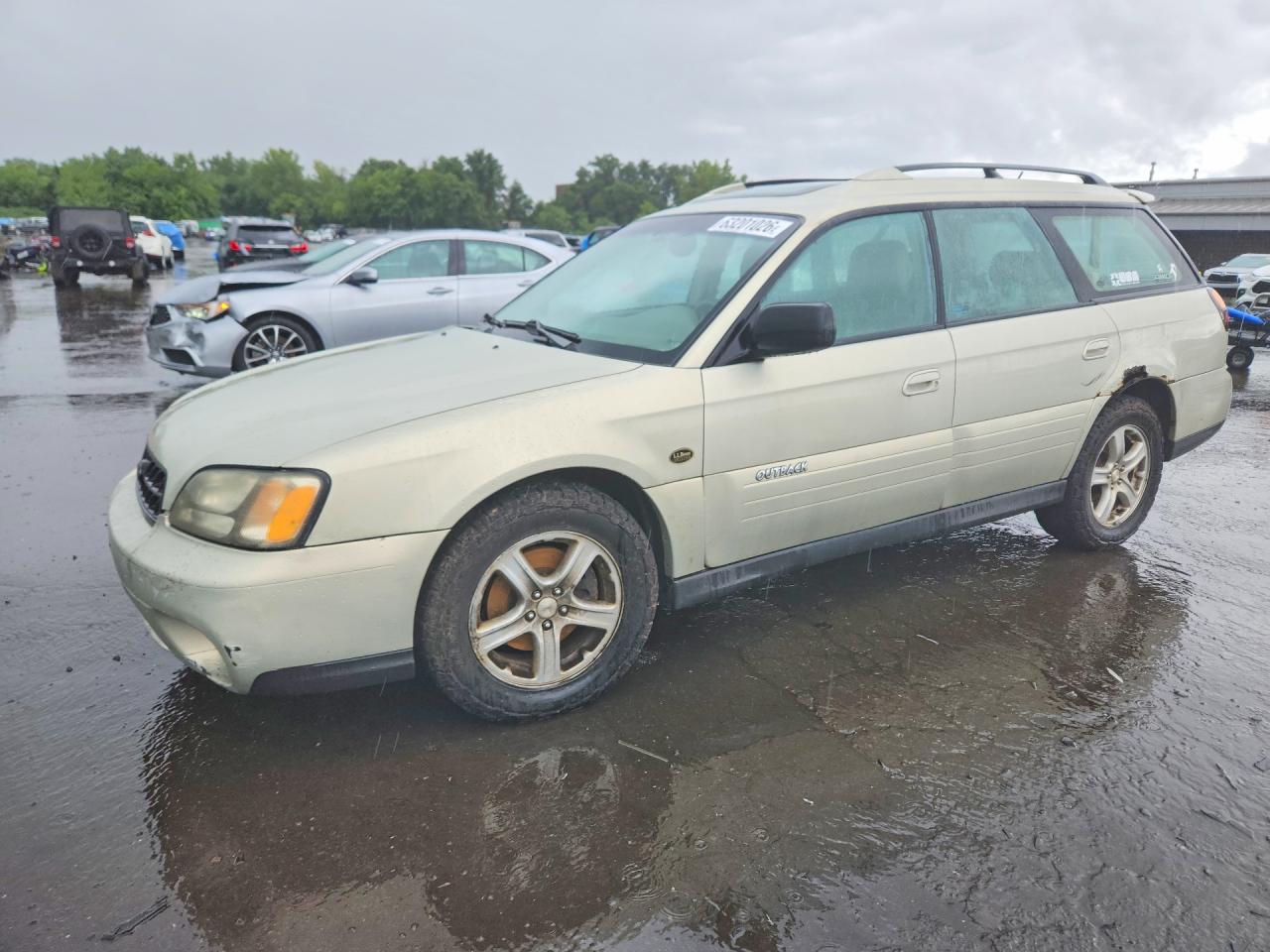 2004 Subaru Legacy Outback L.L. Bean, VIN 4S3BH806X47625331 — Вода / потоп