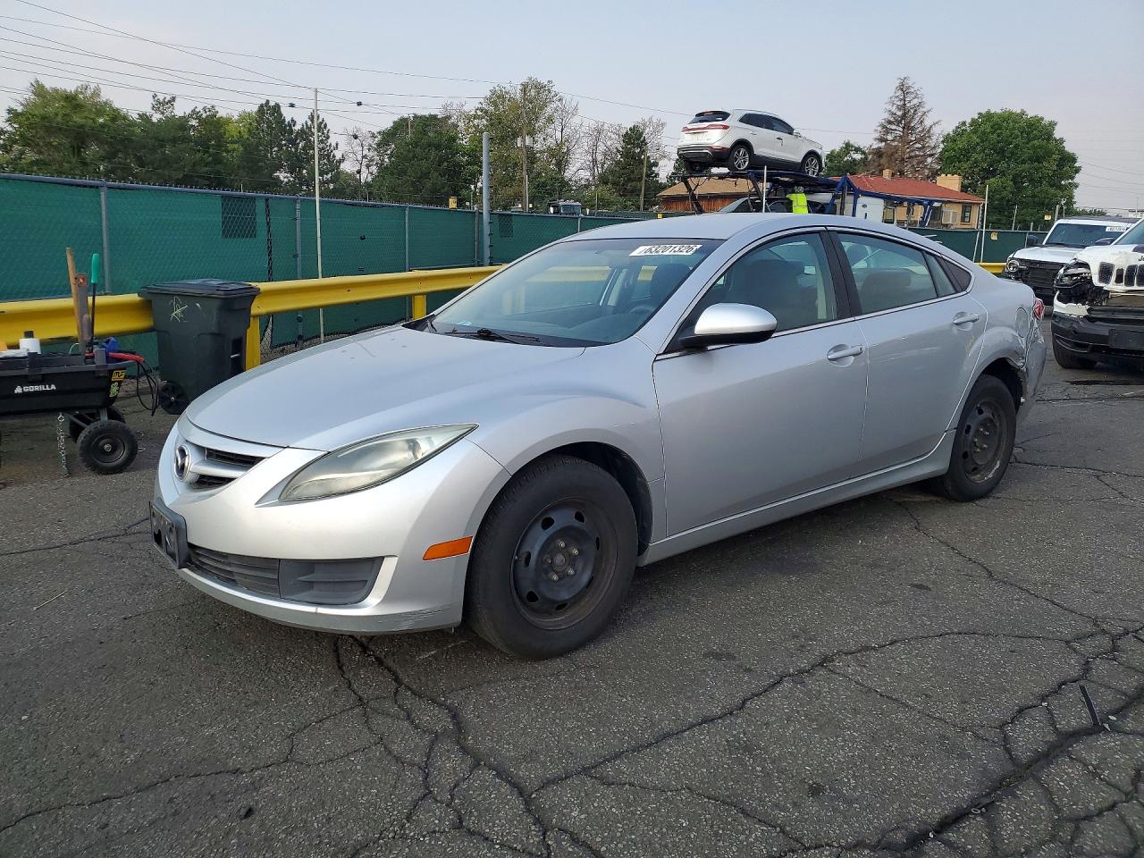 2012 Mazda 6 i Sport, VIN 1YVHZ8BH9C5M30959 — Rear end