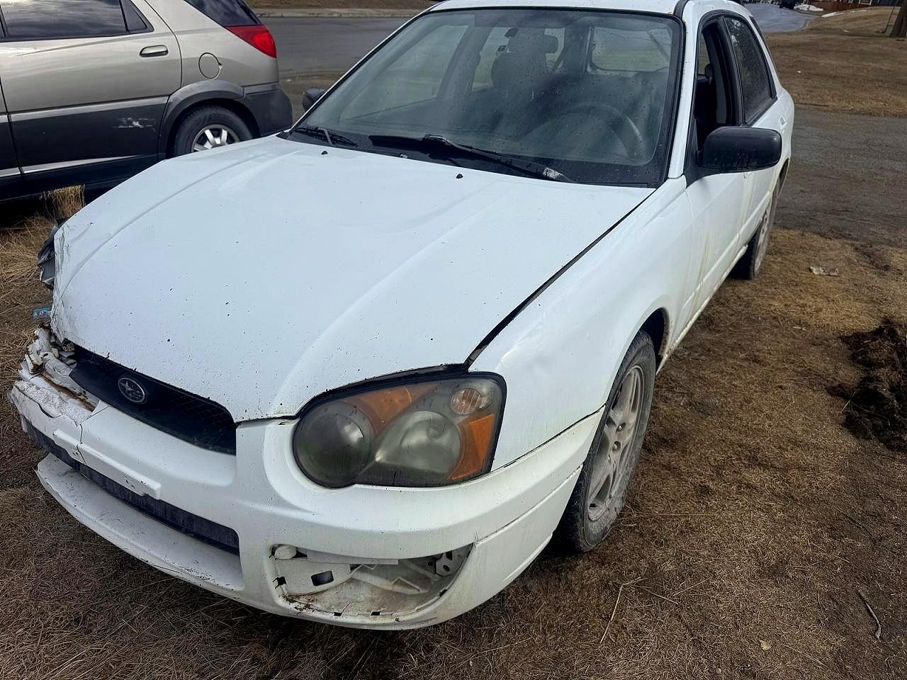 2005 Subaru Impreza RS, VIN JF1GG67585H810053 — Front end