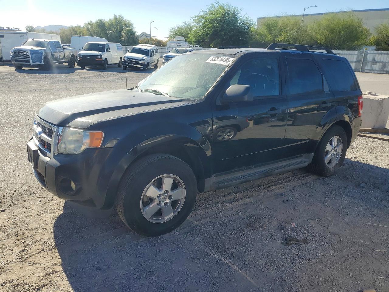 2010 Ford Escape XLT, VIN 1FMCU0DG9AKC06427 — Rear end