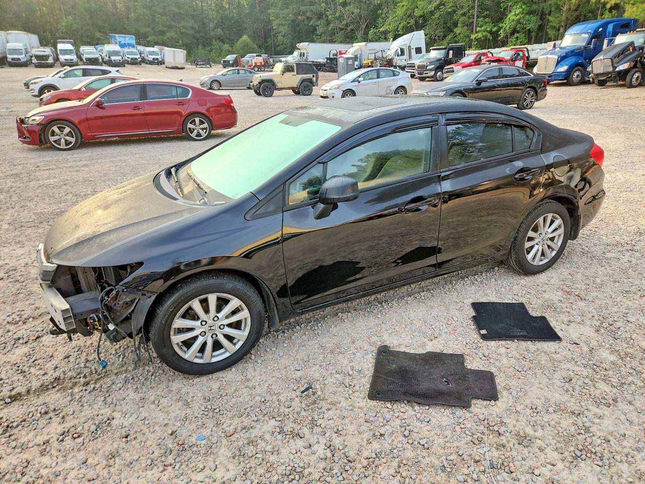 2012 Honda Civic EX, VIN 19XFB2F86CE382558 — Front end