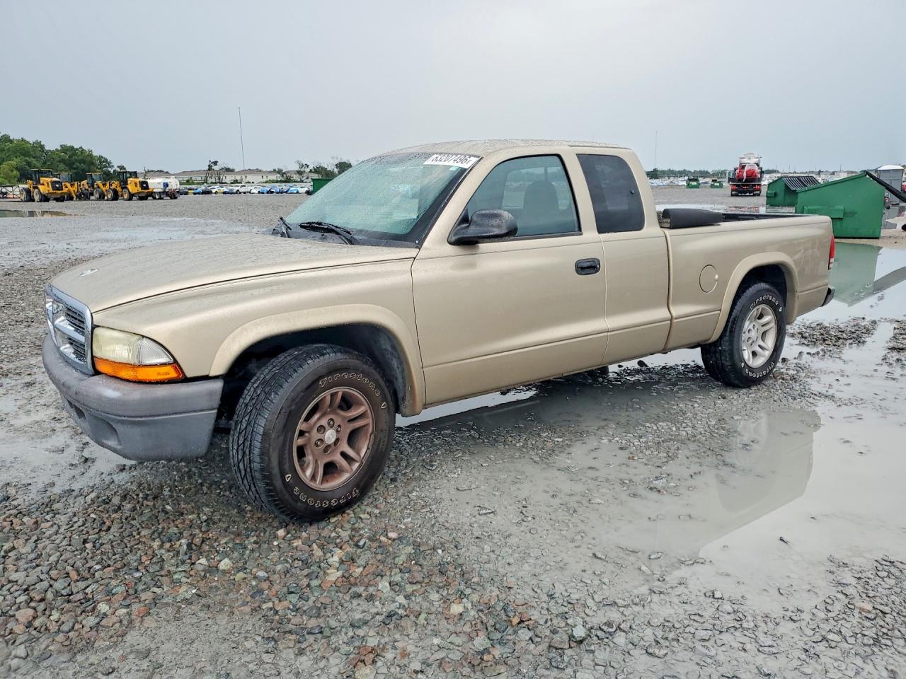 2004 Dodge Dakota, VIN 1D7GL12K74S627062 — Зад