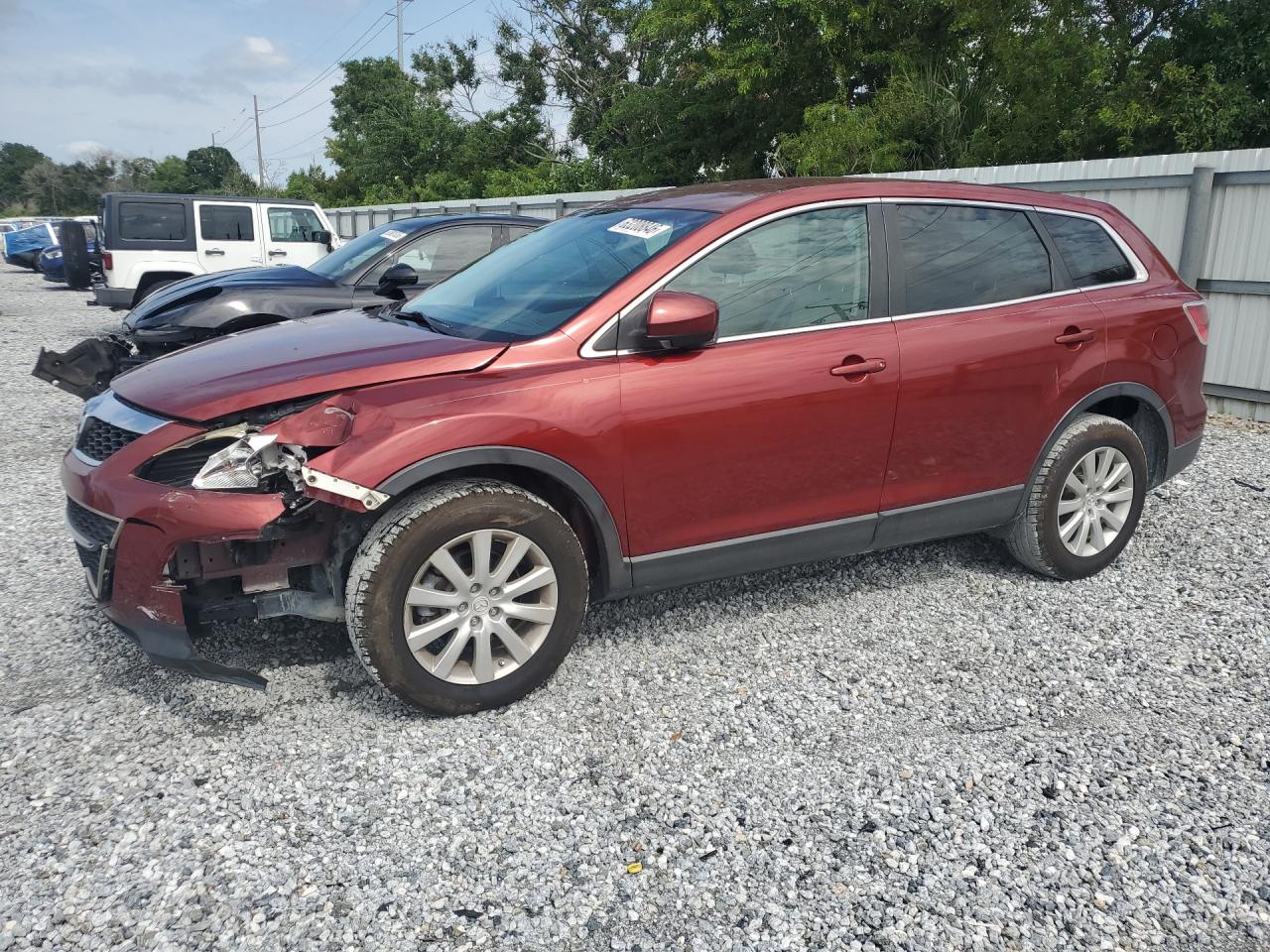 2010 Mazda CX-9 Grand Touring, VIN JM3TB2MA5A0200323 — Перед