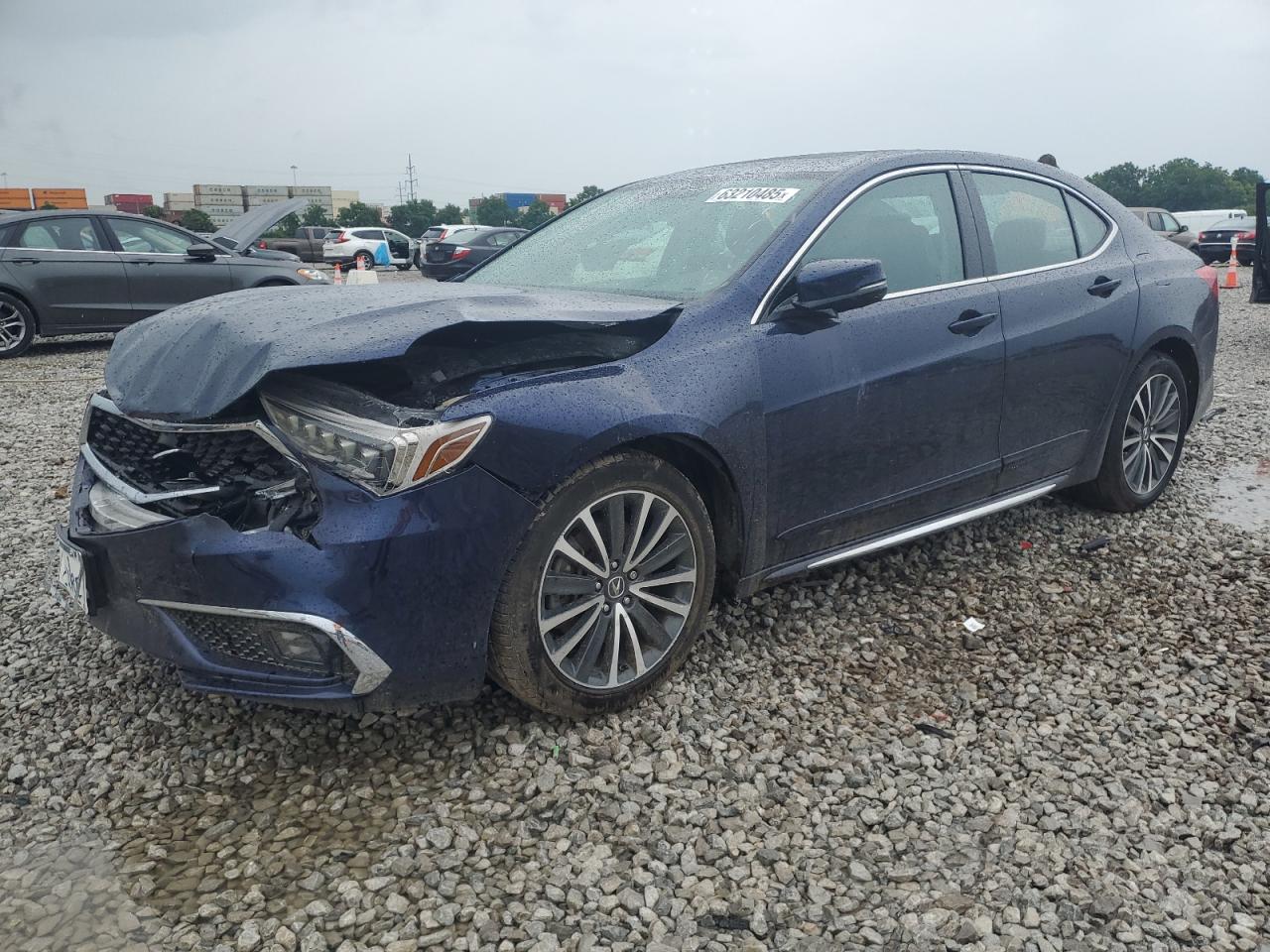 2018 Acura TLX Advance, VIN 19UUB3F79JA006426 — Фото с аукциона