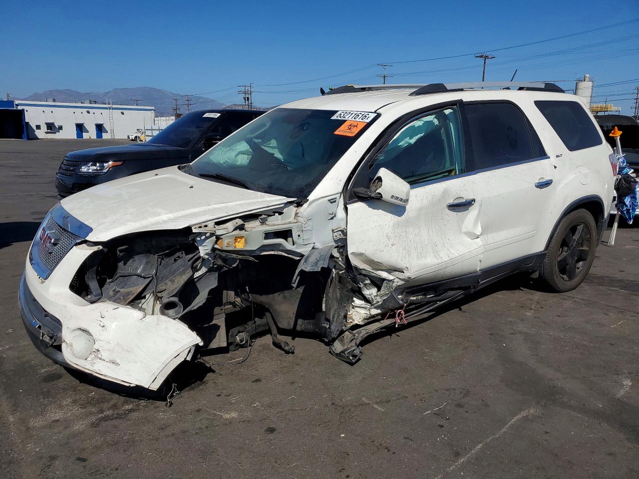 2012 GMC Acadia SLT1, VIN 1GKKRRED6CJ314351 — Front end
