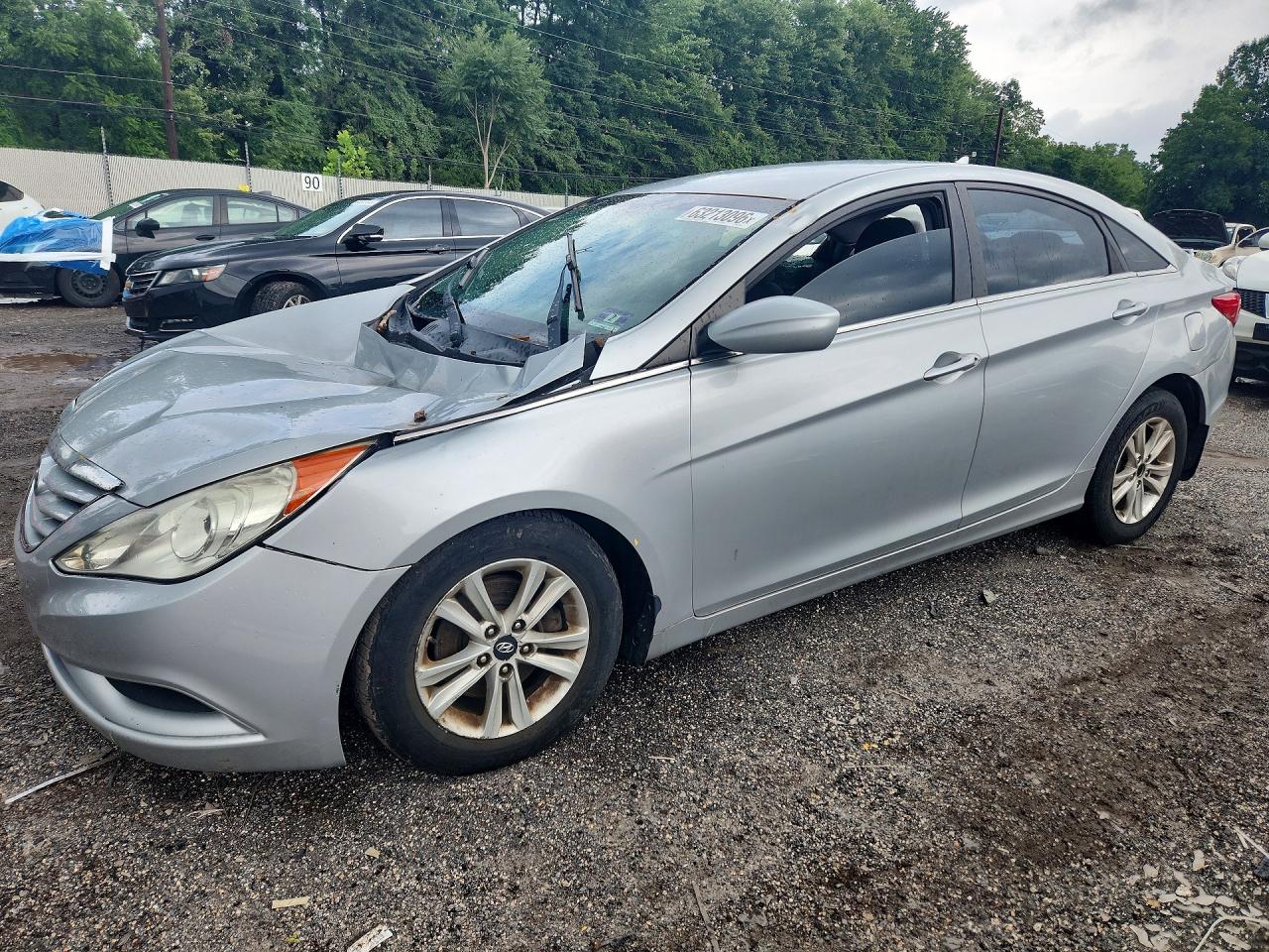 2011 Hyundai Sonata GLS, VIN 5NPEB4AC6BH118219 — Roof