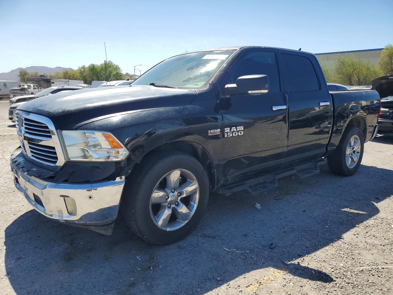 2014 Ram 1500 Big Horn, VIN 1C6RR6LT6ES229419 — Front end