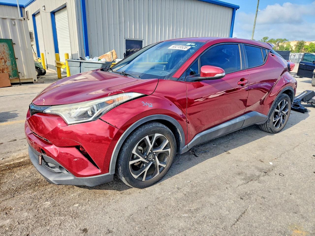 2019 Toyota C-HR Limited, VIN NMTKHMBX7KR069561 — Зад