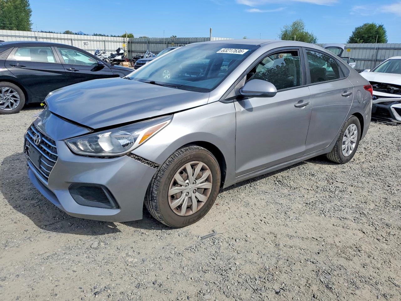 2021 Hyundai Accent SE, VIN 3KPC24A66ME151391 — Front end