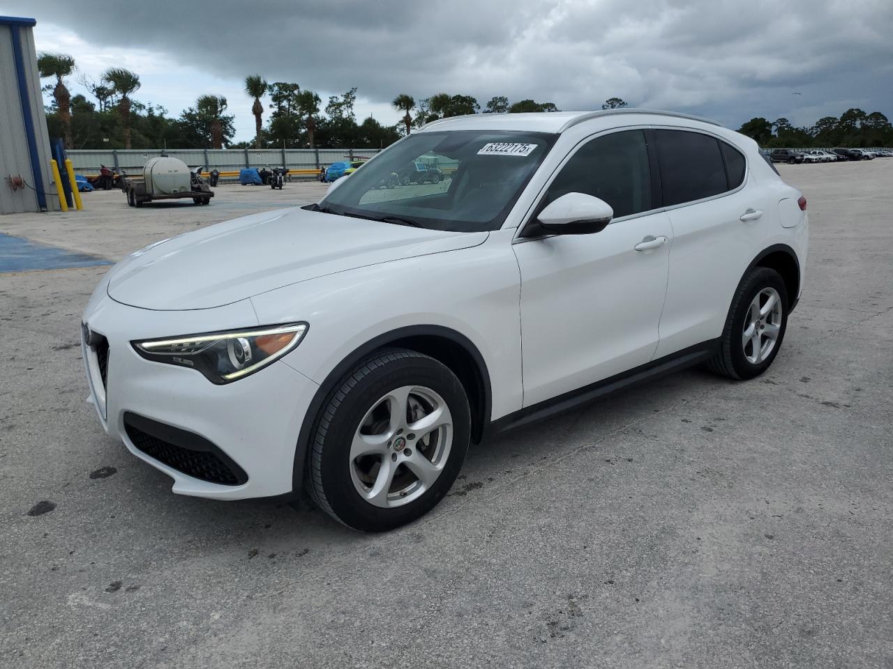 2018 Alfa Romeo Stelvio, VIN ZASFAKANXJ7C25121 — Hail