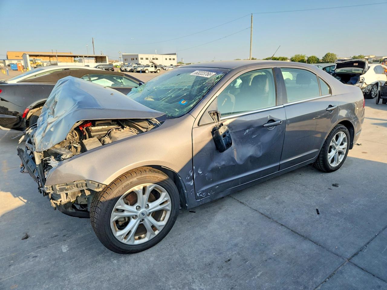 2012 Ford Fusion SE, VIN 3FAHP0HA7CR341322 — Front end