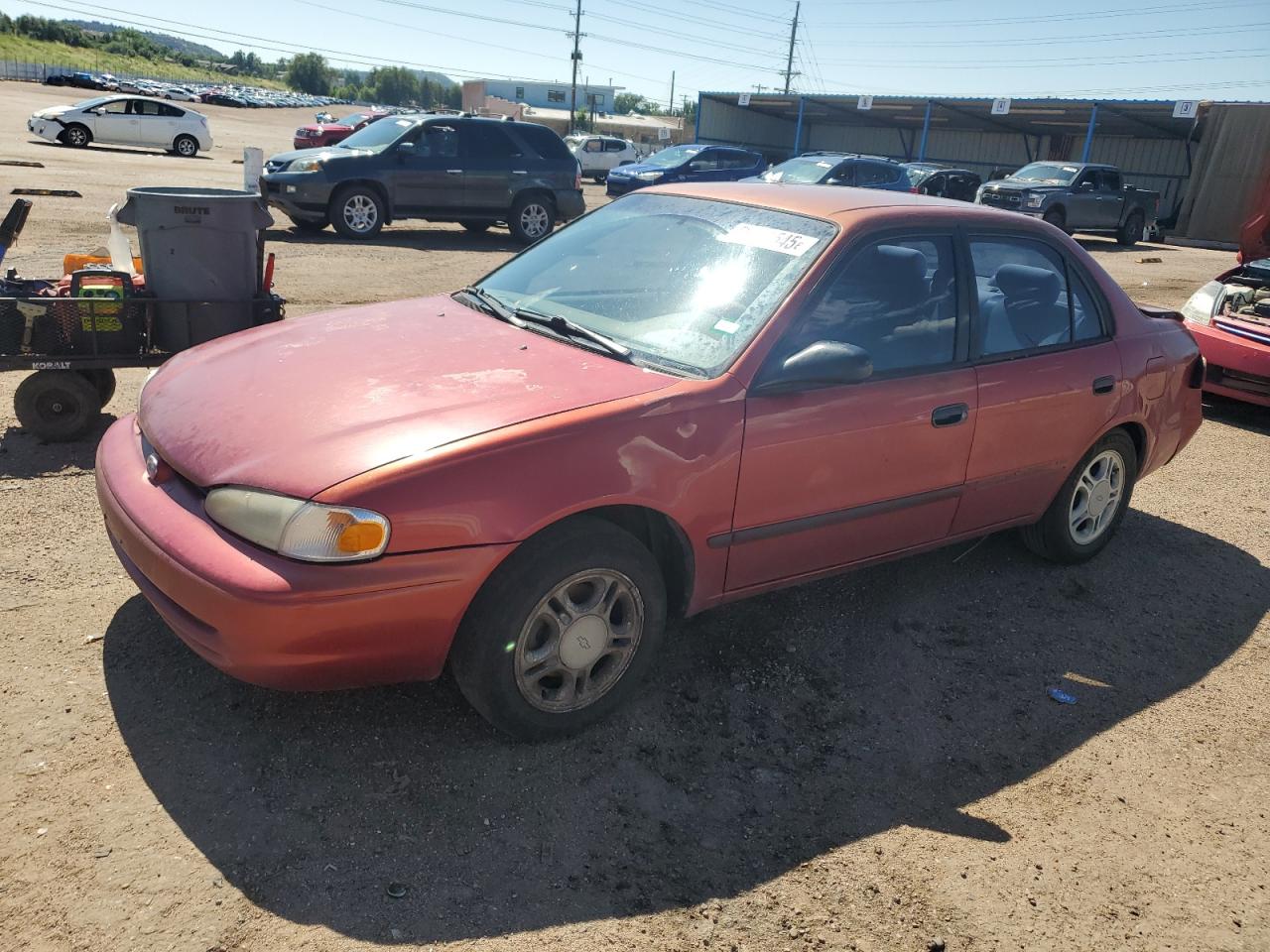 2002 Chevrolet Prizm, VIN 1Y1SK54802Z425633 — Rear end