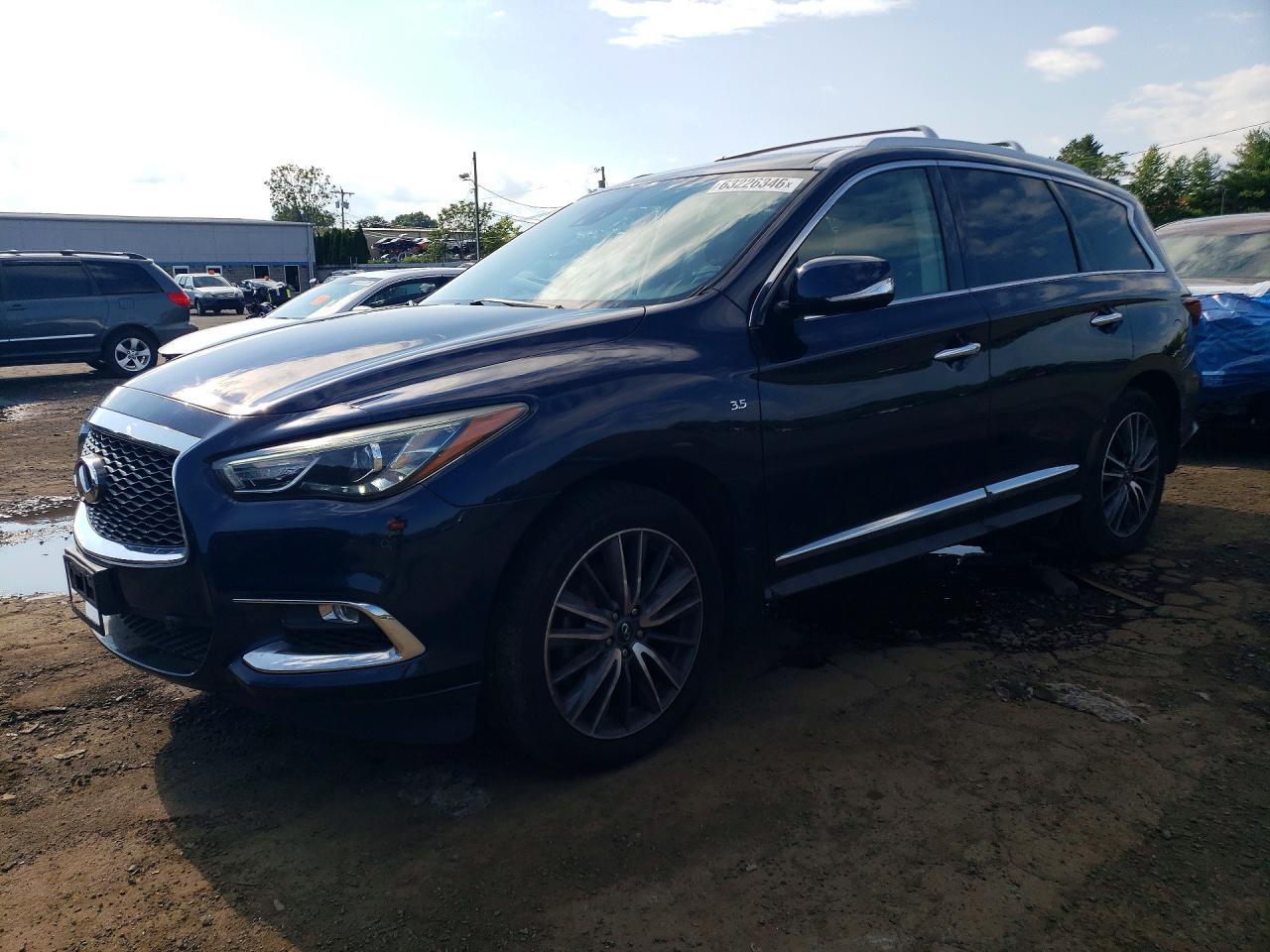 2019 Infiniti QX60 Luxe, VIN 5N1DL0MM1KC521196 — Water / flood