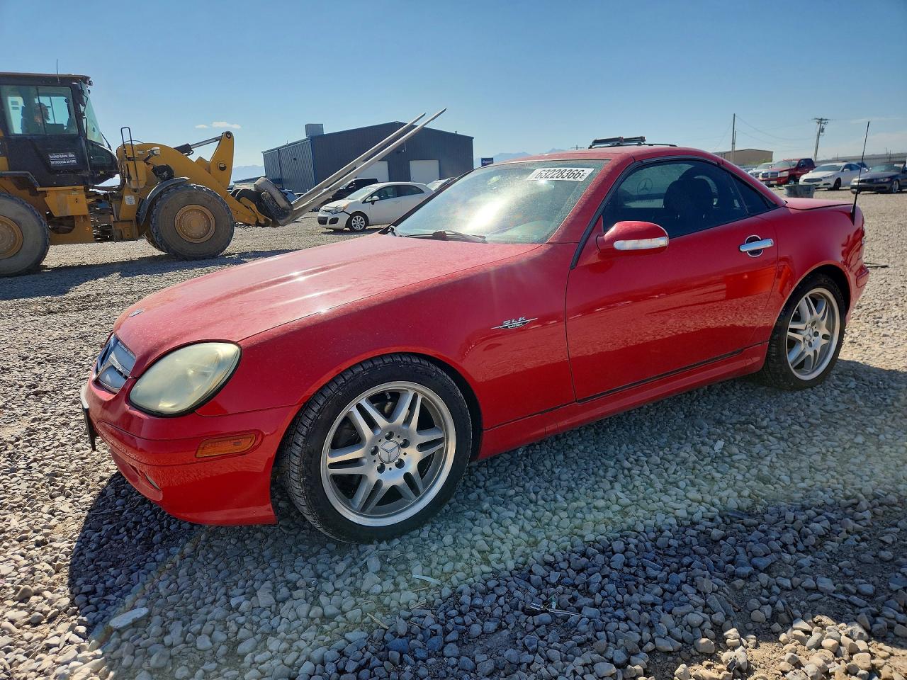 2002 Mercedes-Benz SLK 320, VIN WDBKK65F82F238339 — Minor dents and scratches