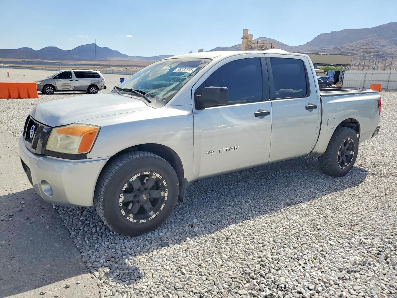 2009 Nissan Titan XE, VIN 1N6AA07D49N300454 — Rear end