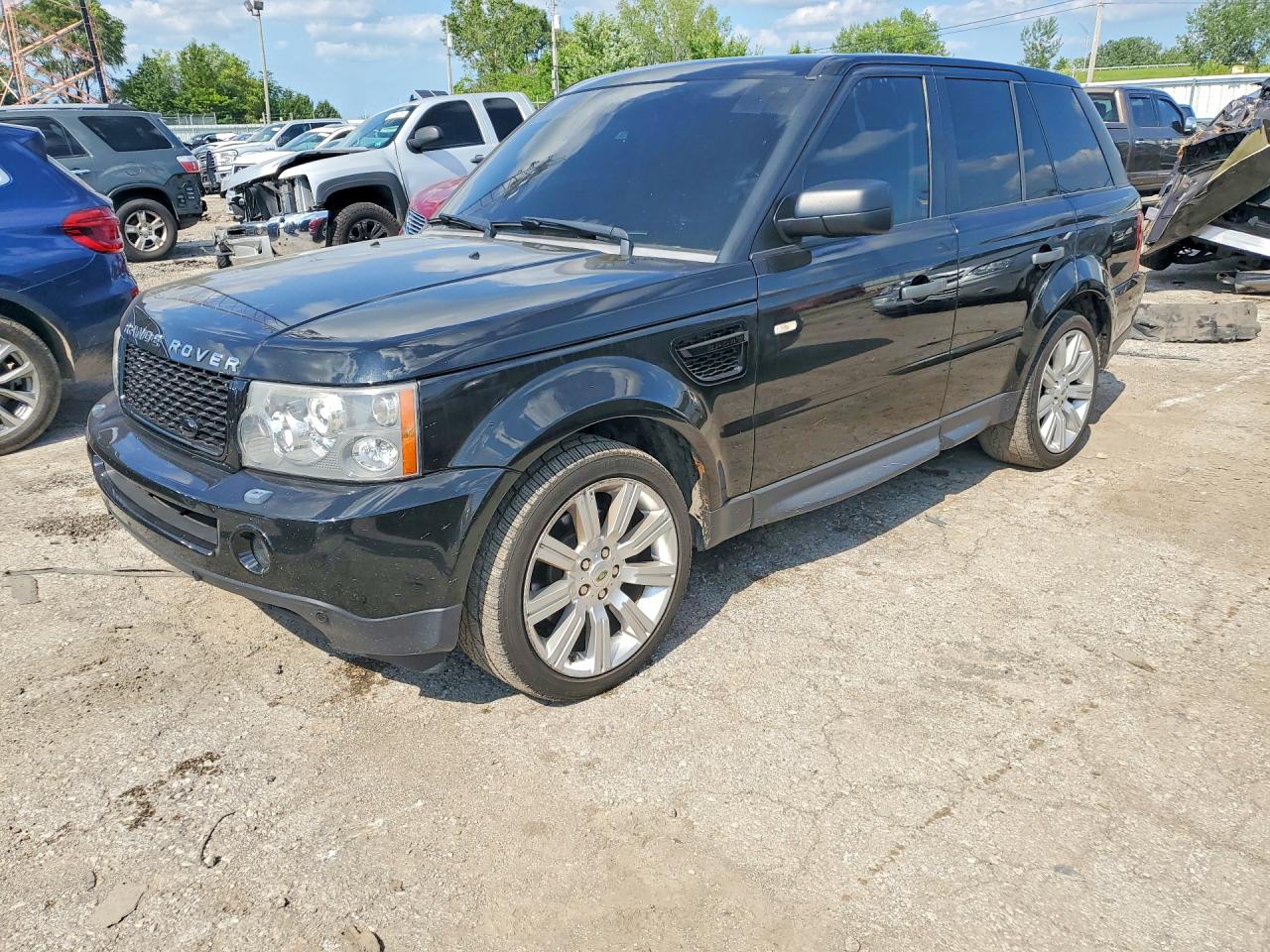 2009 Land Rover Range Rover Sport HSE, VIN SALSK254X9A213709 — Мелкие вмятины и царапины